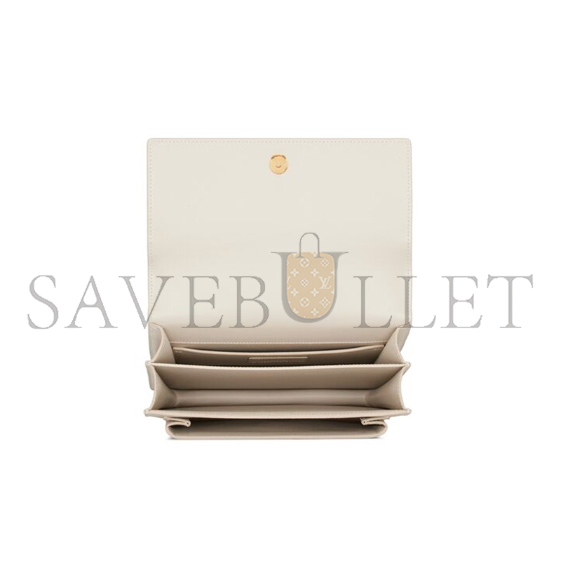 YSL SUNSET MEDIUM IN SMOOTH LEATHER 442906D420W9207 (22*16*6.5cm)